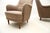 Vintage Swedish Samsas Armchairs attributed to Carl Malmsten, 1960, Set of 2 For Sale - Image 6 of 7