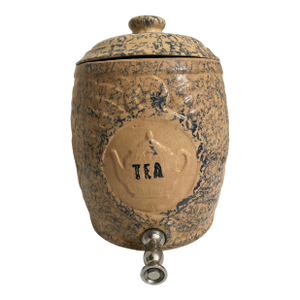 Vintage Stoneware Pottery Beverage Dispenser