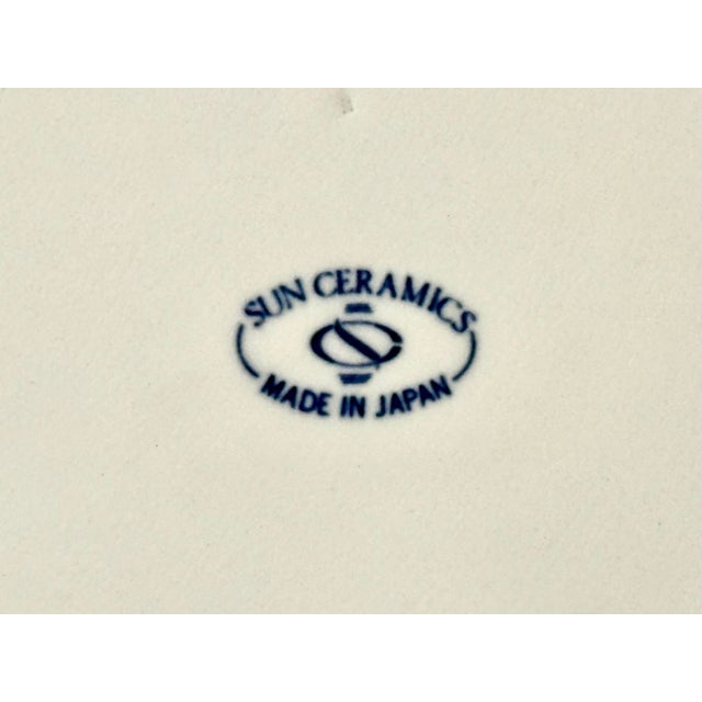 Chinoiserie Ceramic Platter With Koi Fish For Sale - Image 10 of 10
