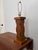 Mid-Century Modern 1960s Mid Century Modern Chunky Wooden Handcrafted Lamp For Sale - Image 3 of 9