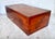 Rare and beautifully handcrafted, this antique Coast Guard travel backgammon set is a striking example of functional folk...