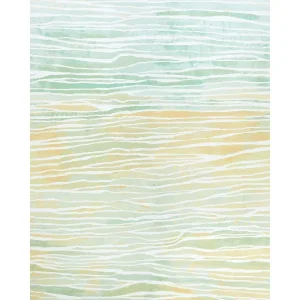 Sample - Schumacher Terra Wallpaper Panel Set in Jade