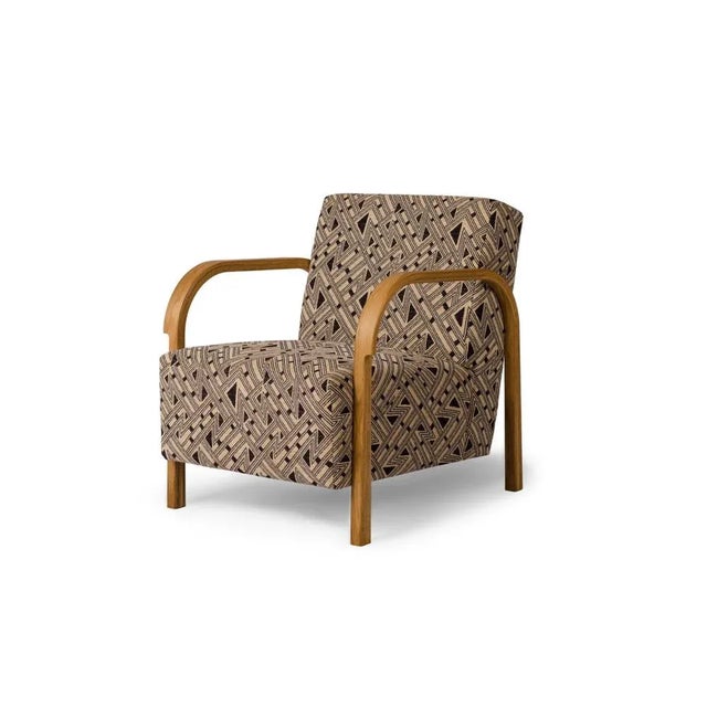 Jennifer shorto / kongaline & seafoam arch lounge chairs by mazo design dimensions: w 69 x d 79 x h 76 cm materials: oak,...