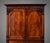 Early 19th Century William IV Flame Mahogany Linen Press, 1830 For Sale - Image 5 of 9