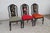 Late 20th Century Late 20th Century Queen Anne Style Custom Upholstered Dining Chairs - Set of 6 For Sale - Image 5 of 12