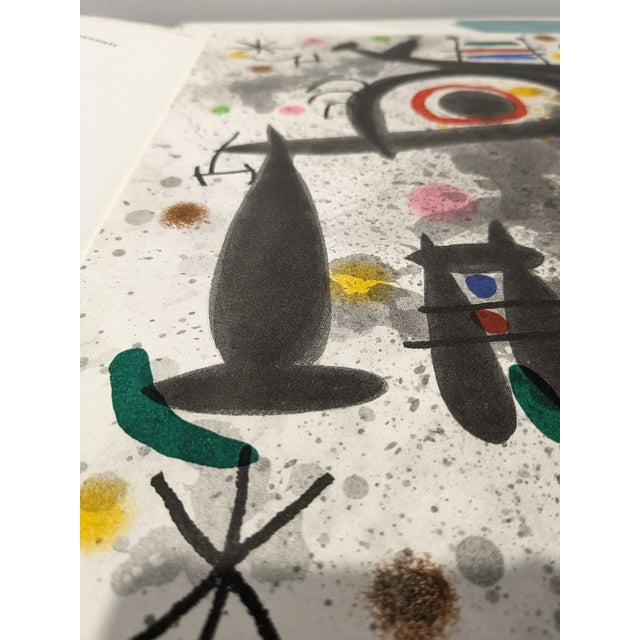 1970s Joan Miro, Composition, Original Lithograph, 1971 For Sale - Image 5 of 7
