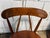 Wood Mid Century Solid Wood Curved Spindle Back Dining Chairs- Set of 4 For Sale - Image 7 of 14