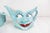 Original 1996 Signed Mark Switzer Studio Ceramics Sugar & Creamer Set For Sale - Image 4 of 17