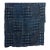 Grid & Block Indigo Mud Cloth Throw For Sale