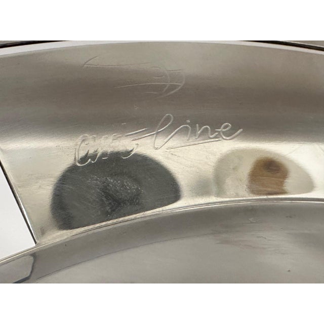 Stainless Steel Bowl by Julie Chamberlain for Amc Art-Line, 1990s For Sale - Image 6 of 10