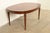 Drexel Drexel French Regency Louis XVI Cherry Wood Extension Dining Table, Newly Refinished For Sale - Image 4 of 13