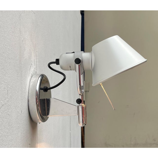 Black Italian Tolomeo Faretto Wall Lamps by Michele De Lucchi and Giancarlo Fassina for Artemide, Set of 2 For Sale - Image 8 of 18