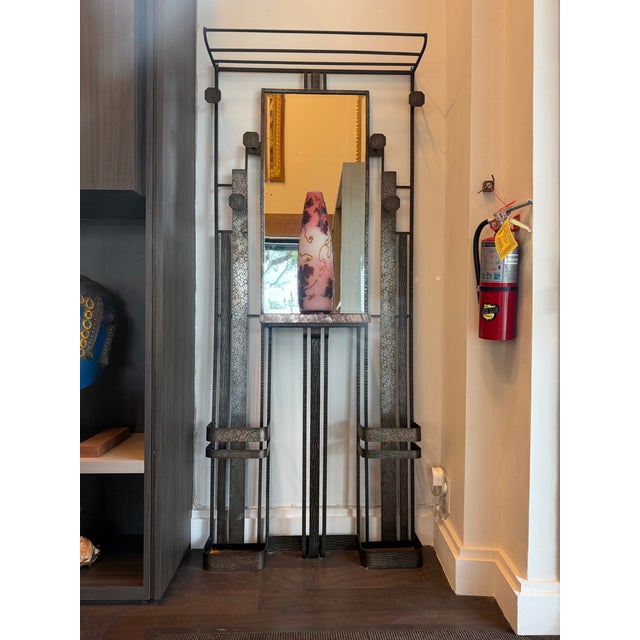 Art Nouveau 1930s French Art Deco Coat Rack For Sale - Image 3 of 11