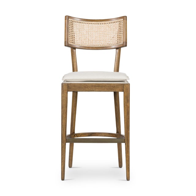 Four Hands Britt Bar Stool, Savile Flax Chairish