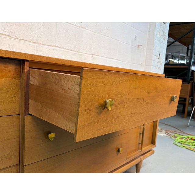 Mid 20th Century Kent Coffey "The Sequence" Triple Dresser For Sale - Image 13 of 17