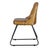 Matthew Izzo Home Verona Iron and Tufted Vintage Leather Chair For Sale - Image 4 of 6