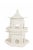 White Grand Wicker Pagoda, Small For Sale