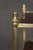 Maison Jansen Style Eglomise Glass & Brass 3 Tier End Table C. 1950's For Sale - Image 12 of 12