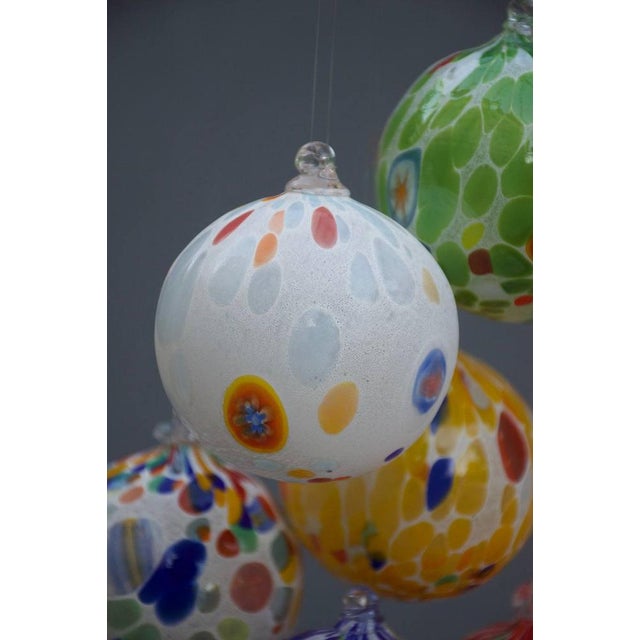 Murano Glass Christmas Ornaments from Ribes the Art of Glass, 2004, Set of 6 For Sale - Image 3 of 15