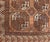 Antique Turkomen Ersari Rug With Gul Design in Orange, Brown 9'7 X 12'10 For Sale - Image 14 of 16