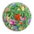 Herend Vintage Herend Round Floral & Berry Bonbonniere For Sale - Image 4 of 8