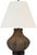 Transitional Thomas O'Brien by Visual Comfort Signature Tahiti 25" Table Lamp in Smoke with Linen Shade For Sale - Image 3 of 3