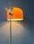 Space Age Floor Lamp with Chrome Base and Orange Shade from Guzzini For Sale - Image 6 of 13
