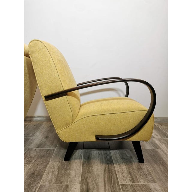 Set of Armchairs by Jindrich Halabala, 1940s For Sale - Image 10 of 18