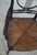 Textile Pair of Antique Rush Seat Bamboo Sussex Type Chairs For Sale - Image 7 of 18
