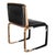 "Modena" Chair With Bronze and Stainless Steel, Handcrafted For Sale In Los Angeles - Image 6 of 6