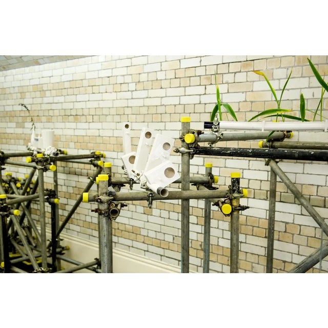 Ceramic Porcelain Birdhouse Scaffolding by Studio Eyal Burstein For Sale - Image 7 of 9