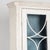 19th Century Swedish Gustavian White Painted Bookcase Display Cabinet For Sale - Image 4 of 11