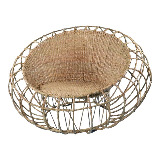 Open Pod Chair by Mario Lopez Torres For Sale