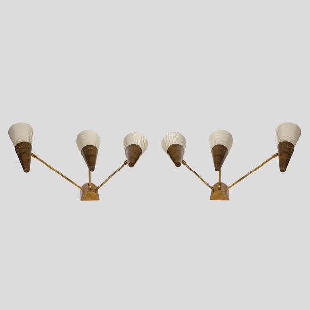JDV 3 Sconces by Diego Mardegan, Set of 2 For Sale - Image 10 of 11