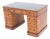 Victorian Pedestal Desk in Oak, 1860 For Sale