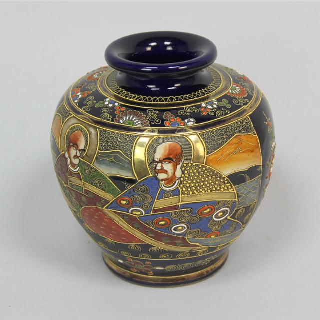 Ceramic Satsuma Vase, Japan, 1950s For Sale - Image 3 of 6