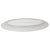 French white porcelain fish platter with sauce boat. Maker's mark on underside. Dimensions: platter, 19.5"L x 7"W x 2"H;...