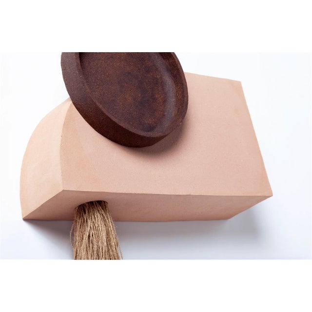 Contemporary Thabit Blush Wall Decor by Dooq Details, Set of 4 For Sale - Image 3 of 7