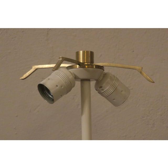 Floor Lamp with Brass Shade by Peter Preller for Tecta, 1980s For Sale - Image 5 of 8
