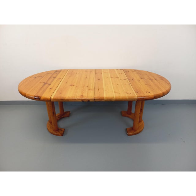 1960s Vintage Scandinavian Round Dining Table by Rainer Daumiller, 1960s For Sale - Image 5 of 18