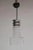 Italian Mid-Century Modern ''Space/Atomic Age'' design pendant Lamp, produced in 1970. This lamp is made of blown glass,...