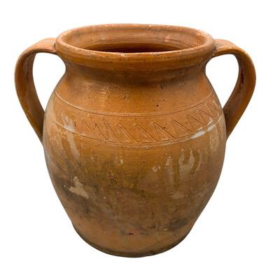 Farmhouse Antique Terracotta Vessel For Sale - Image 3 of 5