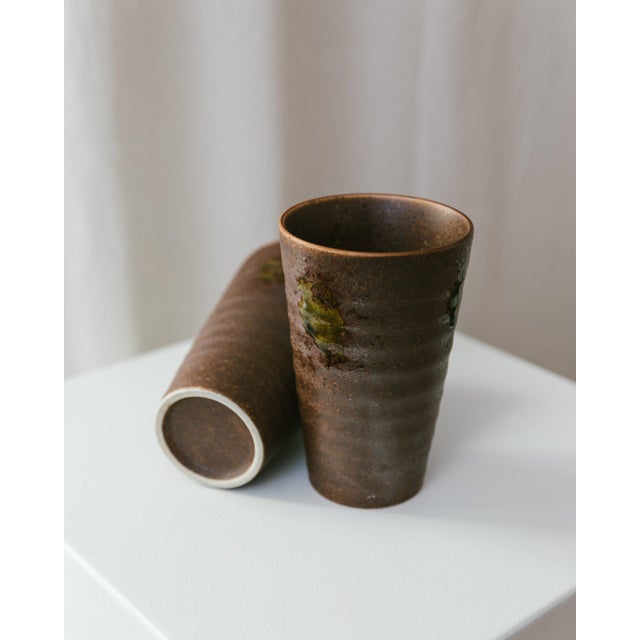 Vintage Ceramic Mugs by Matthias Jäckel for Keramikhof Naunhof, 1980s, Set of 2 For Sale - Image 5 of 10