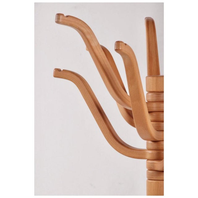 Wood Danish Coat Rack by Magnus Olesen for Durup, 1970s For Sale - Image 7 of 14