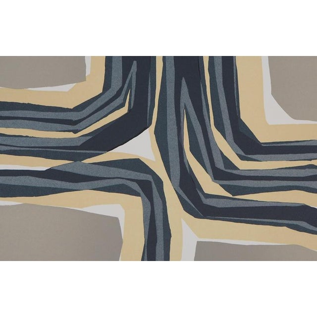 Raoul Ubac, Composition in Beige, Lithograph For Sale - Image 4 of 7