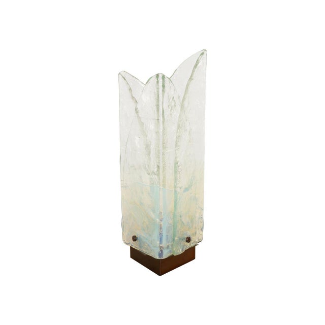 Modern Carlo Nason for a.v. Mazzega Table Lamp Italy, 1975 For Sale - Image 3 of 11