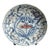 Chinese Ceramic Plate,Blue and White Porcelain Plate Hand Painted Floral Pattern For Sale