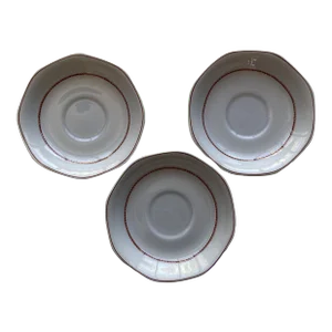 Vintage Wedgwood "Flying Cloud" Saucers- Set of 3