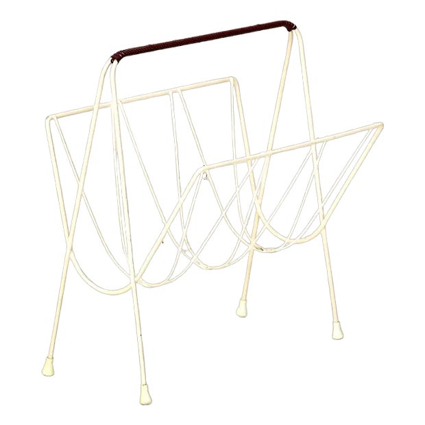 Vintage Magazine Rack, 1960s For Sale