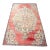 Vintage Red Wool Turkish Rug For Sale